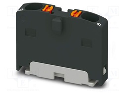 Splice terminal: rail; 17.5A; 450V; push-in; PA; L: 17.7mm; W: 4.2mm