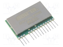 Module: RF; FM transceiver; FSK,OOK; 869MHz; UART; -108dBm; 500mW