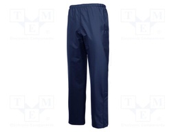 Rainproof trousers; Size: XXXL; navy blue