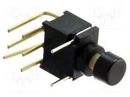 Switch: push-button; Pos: 2; DPDT; ON-(ON); 0.02A/20VAC; -30÷85°C