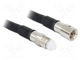 Cable; 5m; FME male,FME female; black; Øcable: 4.95mm; 50Ω
