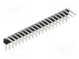 Connector: pin strips; pin header; male; PIN: 19; 2.54mm; THT; 1x19