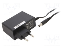 Power supply: switched-mode; constant voltage; 12VDC; 2A; 24W