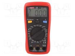 Digital multimeter; LCD (6000),with a backlit; VAC: 600V