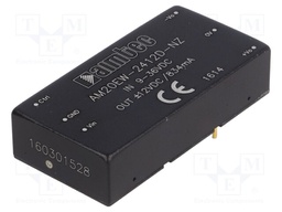 Converter: DC/DC; 20W; Uin: 9÷36V; Uout: 12VDC; Uout2: -12VDC; 2"x1"