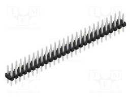 Connector: pin strips; pin header; male; PIN: 54; 2mm; THT; 2x27