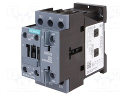 Contactor: 3-pole; NO x3; Auxiliary contacts: NO + NC; 230VAC; 25A