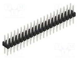 Connector: pin strips; pin header; male; PIN: 42; 2.54mm; THT; 2x21