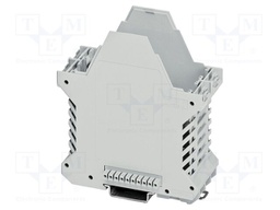 Enclosure base; with FE contact,with terminals; grey; UL94V-0