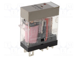 Relay: electromagnetic; SPDT; Ucoil: 24VAC; 10A/250VAC; 10A/30VDC