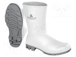 Boots; Size: 42; white-gray; Mat: PVC; bad weather,slip; healthcare