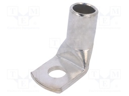 Ring tube terminal; M8; 35÷50mm2; crimped; for cable; angled 90°