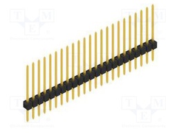 Connector: pin strips; pin header; male; PIN: 23; 2.54mm; THT; 1x23