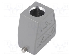 Enclosure: for HDC connectors; size D10B; for cable; for latch