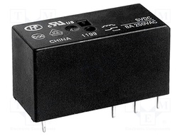 Relay: electromagnetic; DPDT; Ucoil: 24VDC; 8A/250VAC; 8A/24VDC; 8A