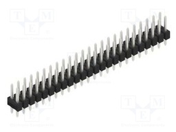 Connector: pin strips; pin header; male; PIN: 48; 2.54mm; THT; 2x24