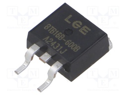 Triac; 600V; 16A; TO263; Igt: 50mA; Ufmax: 1.55V