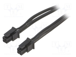 Cable; Micro-Fit 3.0; MX-43025-0400,female-female; PIN: 4; 0.8m