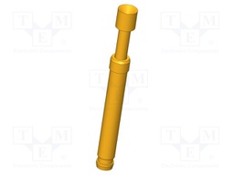 Test needle; Operational spring compression: 4mm; 5A; Ø: 3mm; 3N