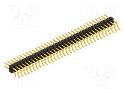 Connector: pin strips; pin header; male; PIN: 68; 2.54mm; SMT,THT