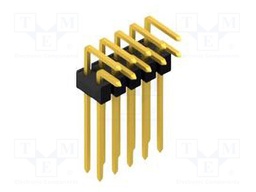 Connector: pin strips; pin header; male; PIN: 10; 2.54mm; THT; 2x5