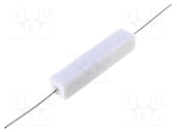 Resistor: wire-wound; cement; THT; 330Ω; 10W; ±5%; 10x9x49mm