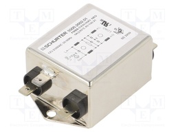 Filter: anti-interference; 250VAC; Cx: 0.22uF; Cy: 4.7nF; 0.97mH