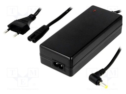 Power supply: switched-mode; 19VDC; 4.74A; Out: 4,8/1,7; 90W