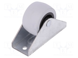 Reel; Ø: 38mm; H: 46mm; 40kg; Mat: rubber; Bearing: slide bearing