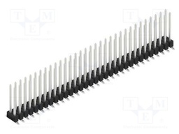 Connector: pin strips; pin header; male; PIN: 64; 2.54mm; SMT; 2x32