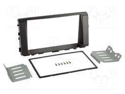 Radio frame; Kia; 2 DIN; black