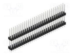 Connector: pin strips; pin header; male; PIN: 58; 2.54mm; THT; 2x29