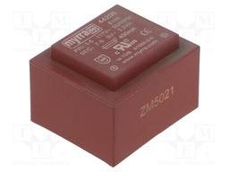 Transformer: encapsulated; 3.2VA; 117VAC; 9V; 356mA; Mounting: PCB