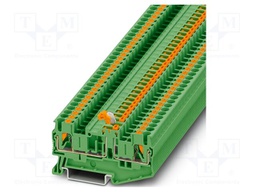 Splice terminal: rail; 16A; 400V; push-in; PA; L: 35.2mm; 0.14÷4mm2