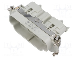 Connector: HDC; contact insert; male; CX; PIN: 8; 8+PE; size 104.27