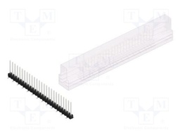 Connector: pin strips; pin header; male; PIN: 26; 2.54mm; SMT; 1x26