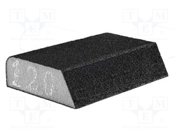 Sponge; angular contact; 98x25x68mm; Granularity: 120