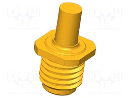 Test needle; Operational spring compression: 1mm; 8A; Ø: 1.3mm