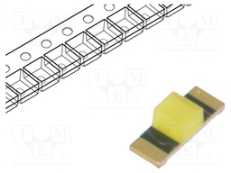 LED; SMD; 1305; white cold; 71.5÷180mcd; 150°; 20mA; 3.6÷3.9V; 60mW