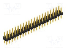 Connector: pin strips; pin header; male; PIN: 42; 2mm; THT; 2x21