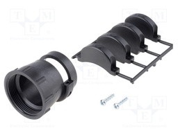 Cable hood and fastener; CPC; Case: size 23; 28.6mm; straight