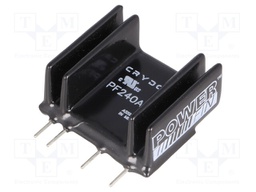 Relay: solid state; Ucntrl: 90÷140VAC; 25A; 24÷280VAC; THT; SIP