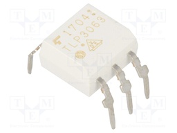 Optotriac; 5kV; Uout: 600V; zero voltage crossing driver; DIP6