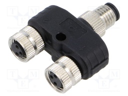 M12 adapter FY-M8A-03M-M8A-03F-T-0100