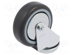 Transport wheel; Ø: 75mm; W: 25mm; H: 100mm; torsional; 60kg