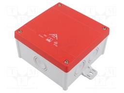 Enclosure: junction box; X: 127mm; Y: 127mm; Z: 70mm; IP66; grey; ABOX