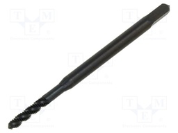 Tap; M2; 400m; L: 45mm; Holder: square,machine; 2.1mm; Plating: VAP