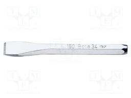 Cold chisel; flat; L: 175mm; Tipwidth: 21.5mm