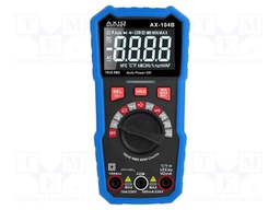 Digital multimeter; LCD; (6000); VDC: 600mV,6V,60V,600V; 100mF