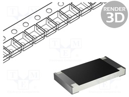 Resistor: thick film; SMD; 1210; 330Ω; 500mW; ±1%; CQ; -55÷155°C